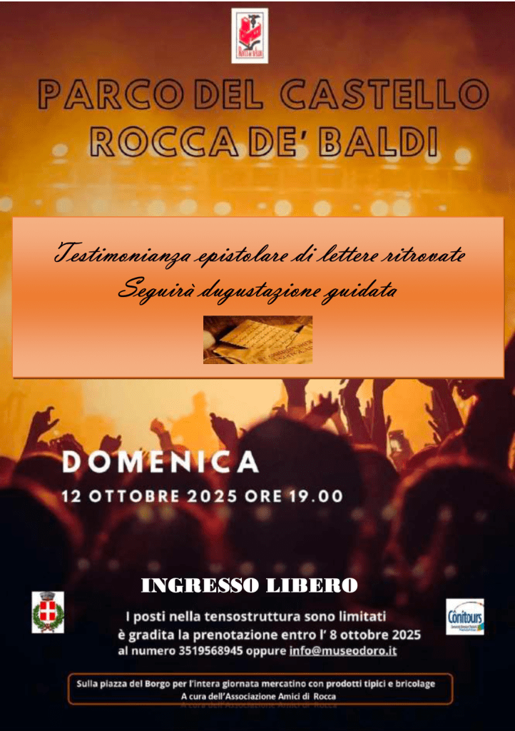12 ottobre 2025 – testimonianza epistolare di lettere&nbsp;ritrovate
